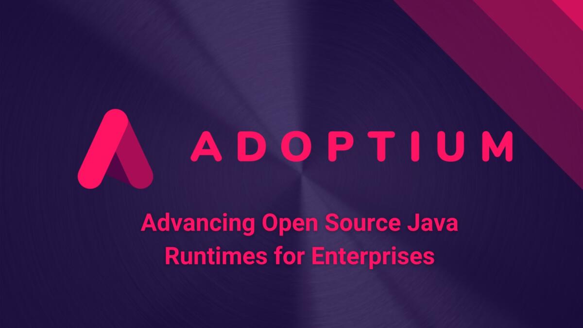 Adoptium er en ny Open source Java fra Eclipse Server Hosting Center